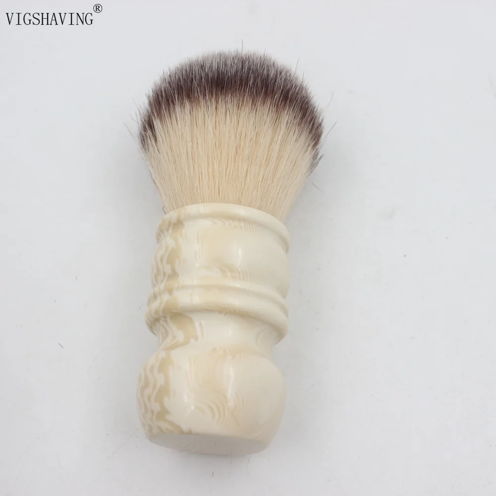 VIGSHAVING Новое поступление 26 мм узел искусственного Кот Смола Ручка синтетические волосы помазок|Помазок| |