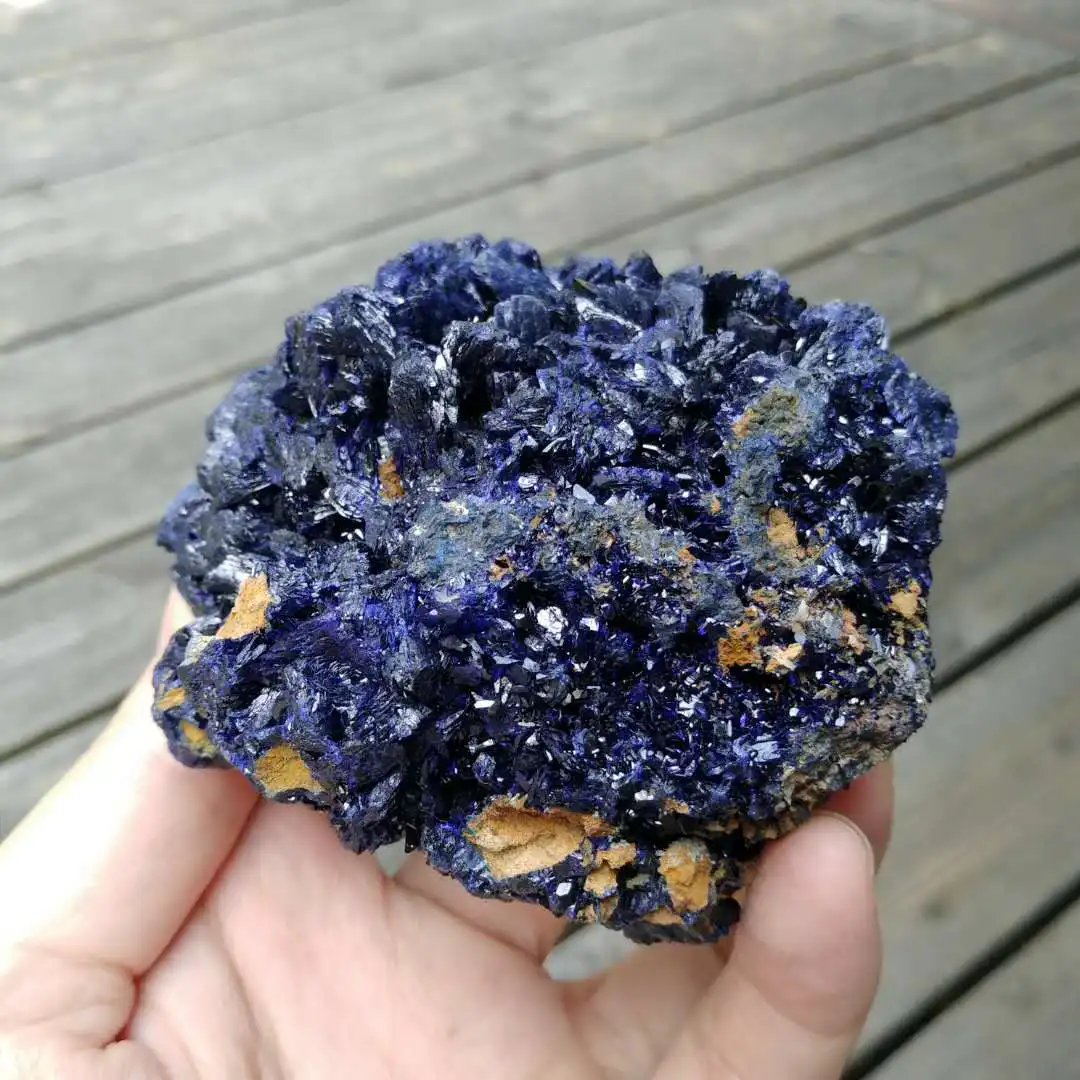 Исцеление Азурит камни сырья азурит Малахит кластера грубые Malchite минеральные