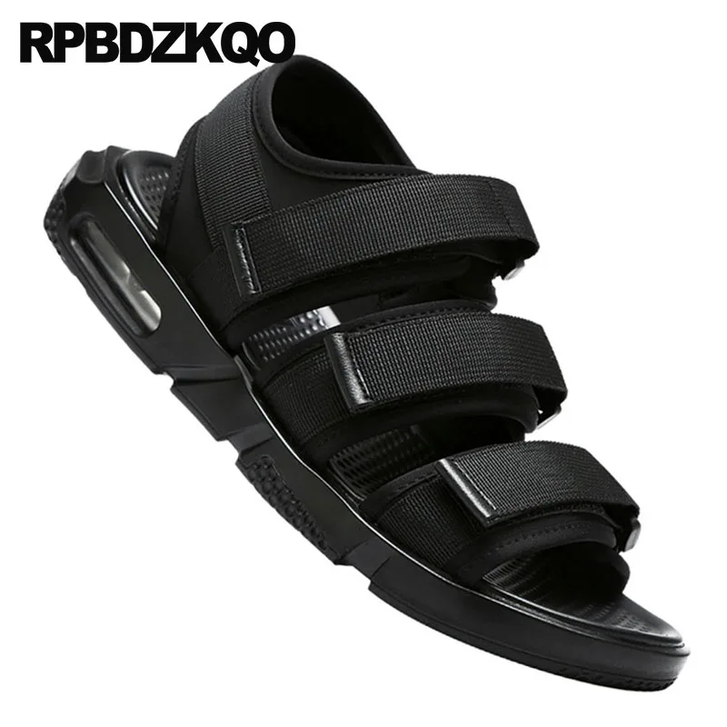 2018 Римский черный плоские кроссовки ремень повседневная на открытом воздухе