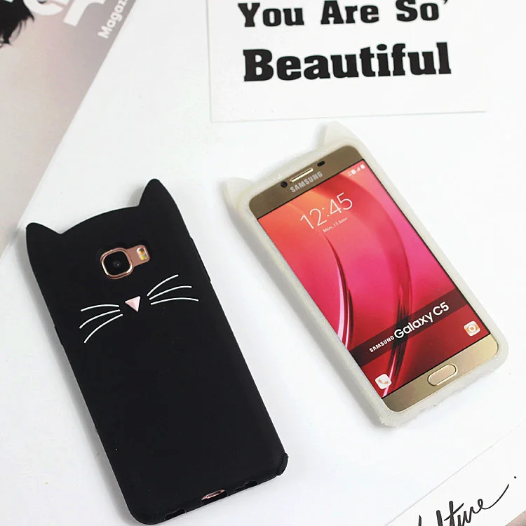 Cute Cat Soft Phone Case For Samsung Galaxy S8 Plus J1 J3 J5 J7 2016 S3 S4 S5 S6 S7 Edge Duos A3 A5 2017 A320 A520 Note 8 Cover |