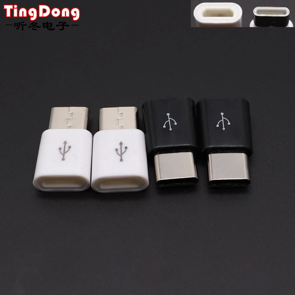 Переходник с Micro USB на Type C переходник кабель передачи данных адаптер для Xiaomi Huawei P20