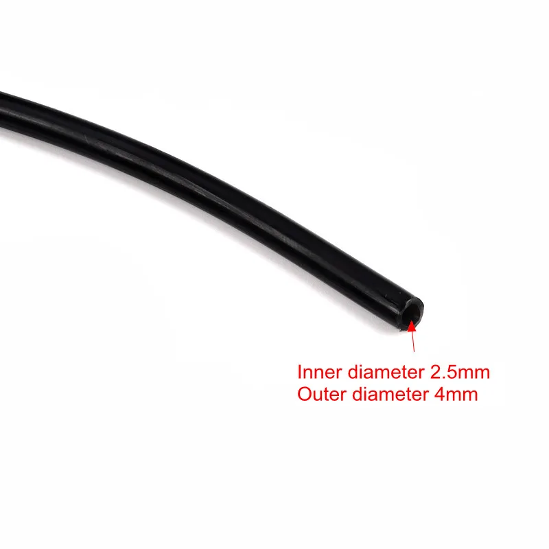 Черный пластиковый пневматический шланг для полива сада 40 м 4*2 5 мм|Садовые шланги