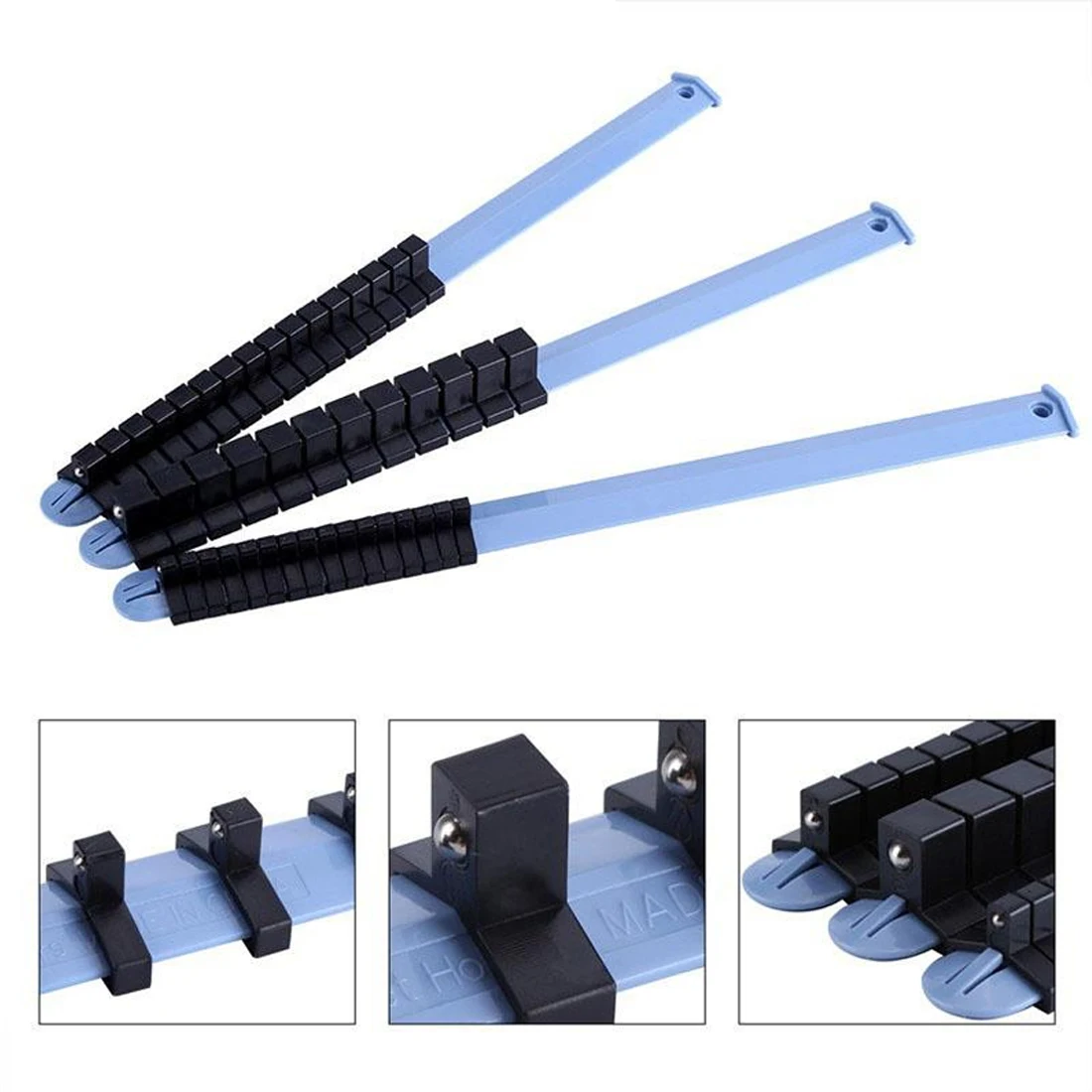 

Tool Holder Panel Wall Wrench Clamps For Wood Socketrails Set Rails Socket Rack Storage Clip Tray Shelf Woodworking Tools
