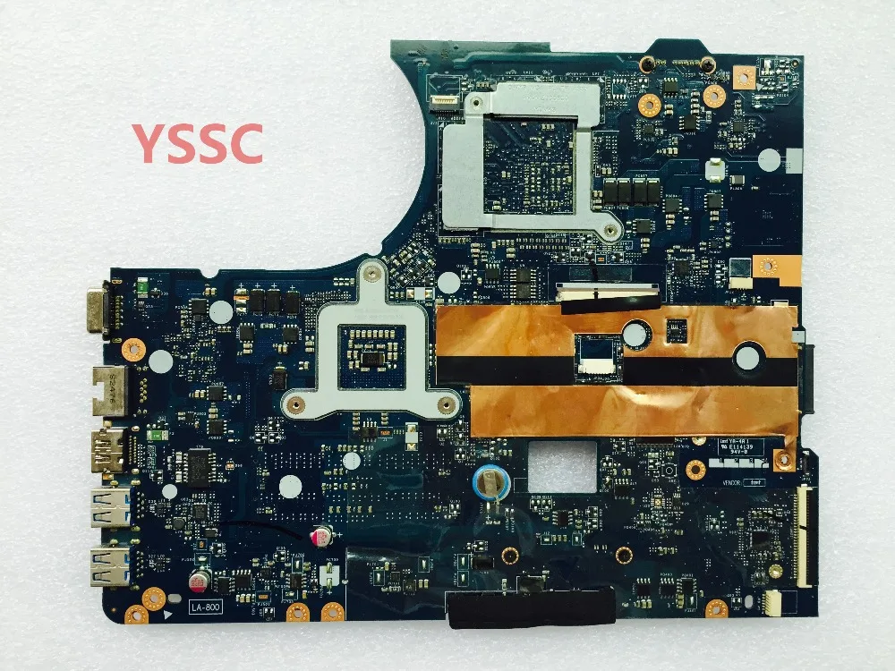 Бесплатная доставка материнская плата QIWY4 LA-8002P для ноутбука Lenovo Y580 (для