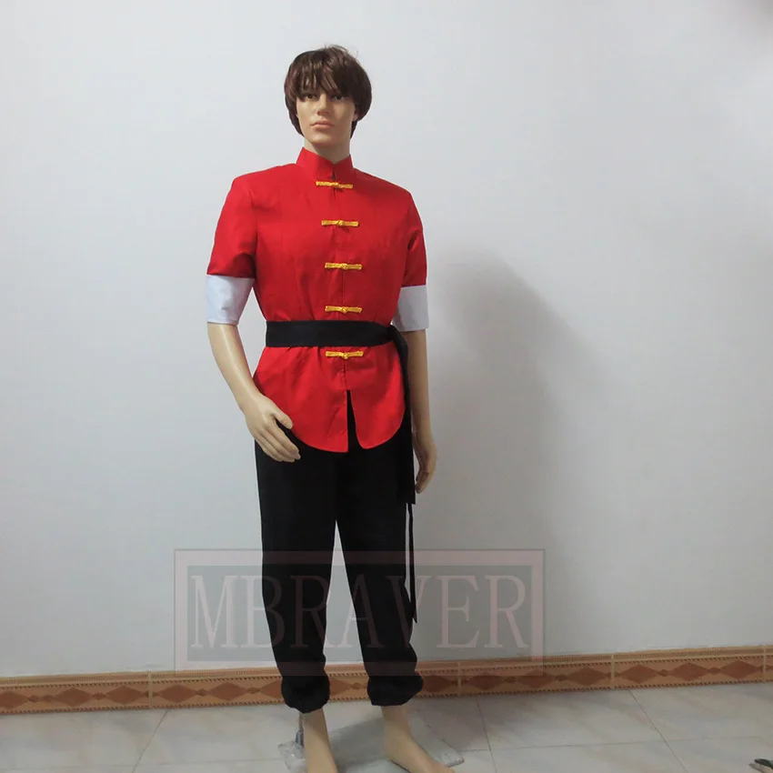Изготовленный на заказ костюм для косплея Ranma 1/2 Saotome|cosplay costume|ranma 1/2costume costume |