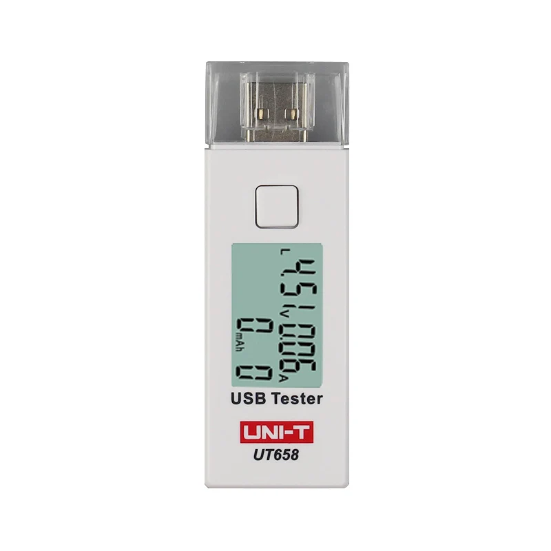 UNI-T UT658/UT658B USB тестер цифровой ЖК-монитор напряжения измеритель тока измеритель емкости тестер напряжения тока детектор Тестер