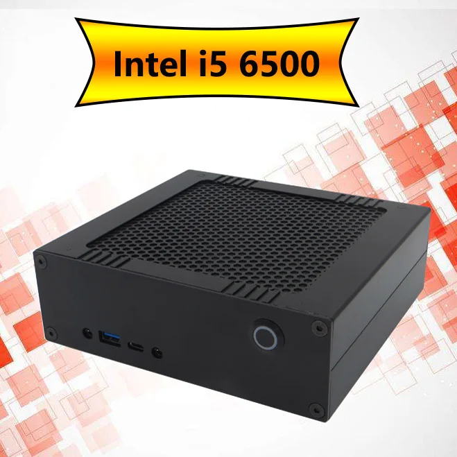 Wolferdtech Новый Intel Core i5 6500 Мини Настольных PC С Windows 10 HD Graphics 530 4 Потока до 3.6 ГГц 128 Г