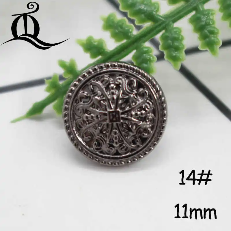 No14 11mm 10-12 мм смешанный британский стиль высокого качества Лев металлические пуговицы Пшеница круглый пальто куртка свитер украшения для одежды, аксессуары DIY mate - Цвет: No14 11mm