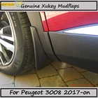 Комплект литых автомобильных брызговиков для Peugeot 3008 2 SUV 2017 2018 2019 Брызговики передние и задние крыло брызговиков