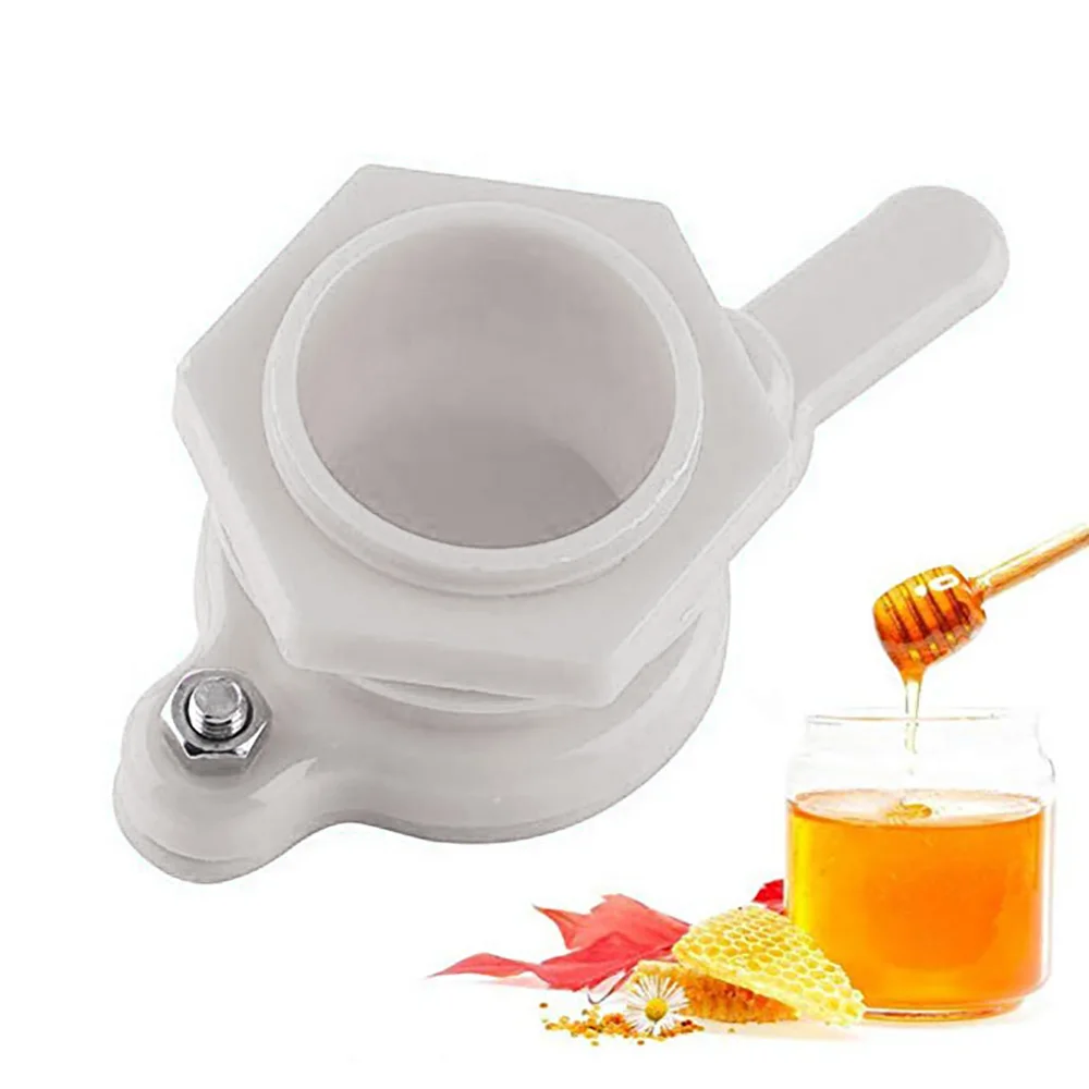 Прочный нейлоновый пчелиный медовый кран задвижка пчеловодческий экстрактор