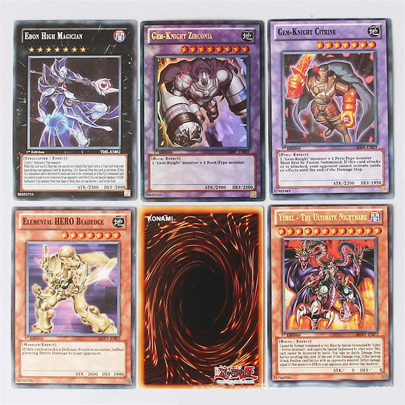 Yugioh карты 216 шт набор с коробкой yu gi oh Аниме игровая коллекция карт игрушки для детей мальчиков Brinquedo