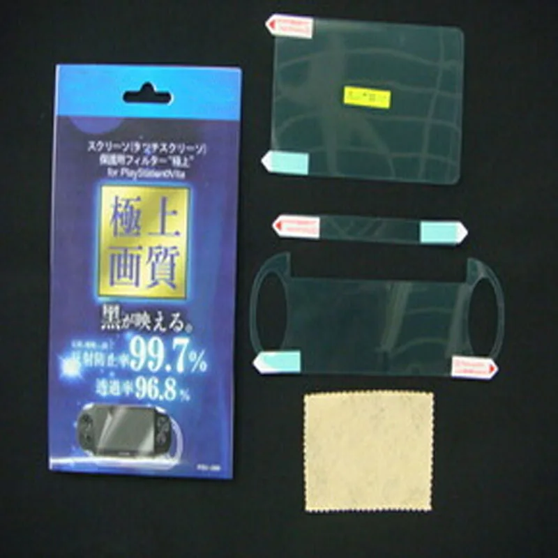 Передняя + задняя прозрачная защитная пленка HD поверхность для Sony PlayStation Psv ita PS Vita