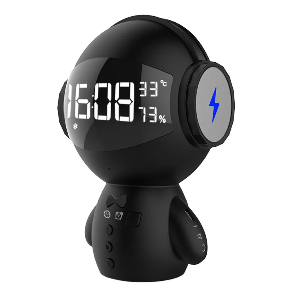 VOBERRY новинка 2019 модный портативный зарядный робот 5 Вт беспроводной Bluetooth динамик