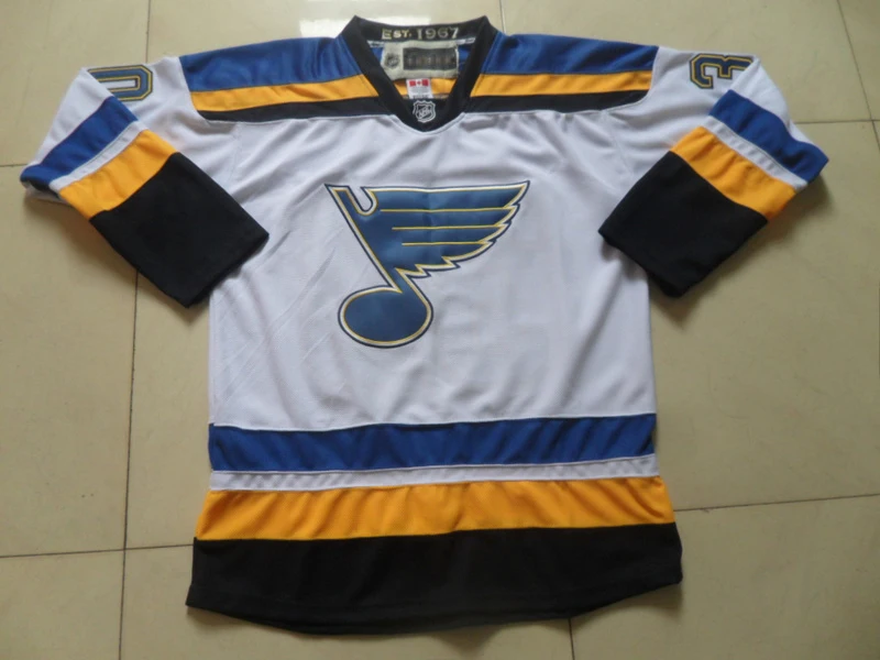 Бесплатная доставка сент-луис блюз мужские кофта дешевой цене # 30 мартин бродо