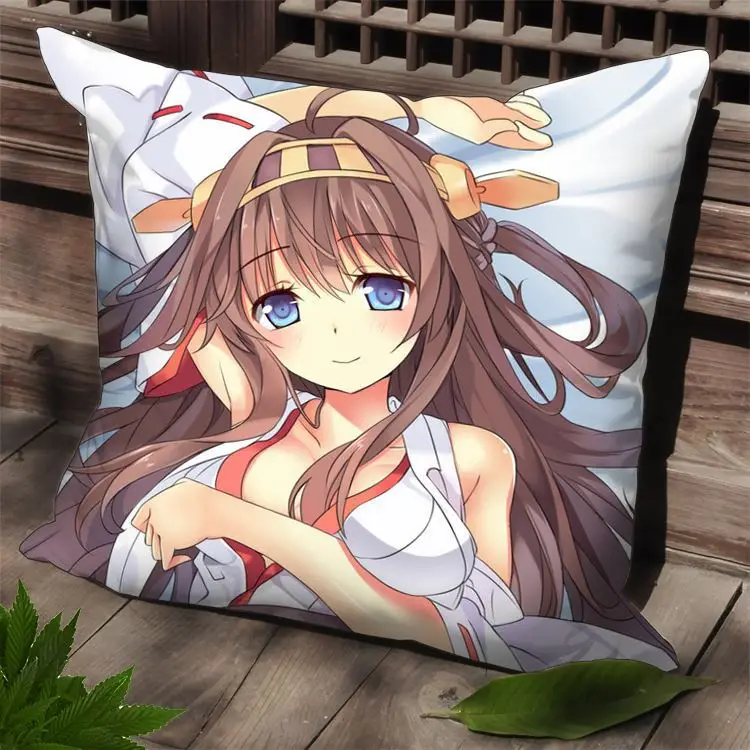 Хобби Express квадратный Dakimakura Kantai Collection аниме подушка крышка чехол SPC23 | Дом и сад