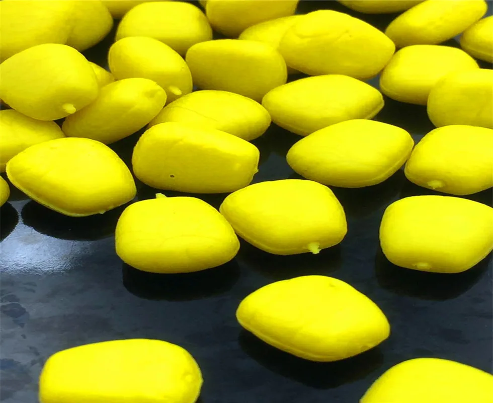 50 шт./лот желтая приманка для ловли карпа поддельные тонущие короны