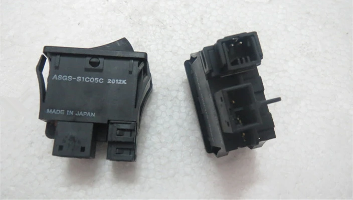 

Original new 100% A8GS-S1C05C 2012K rocker switch 4pin 2gear warping switch