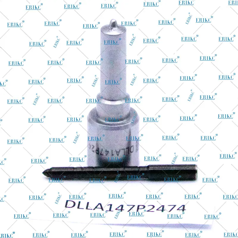 

ERIKC DLLA 147 P 2474 (0433172474) форсунка дизельного инжектора DLLA 147P2474, черная игла, форсунка топлива с общей топливной магистралью для 0445120391