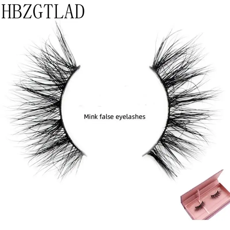 Новые ресницы 3D настоящие норковые натуральные длинные накладные 100% Накладные