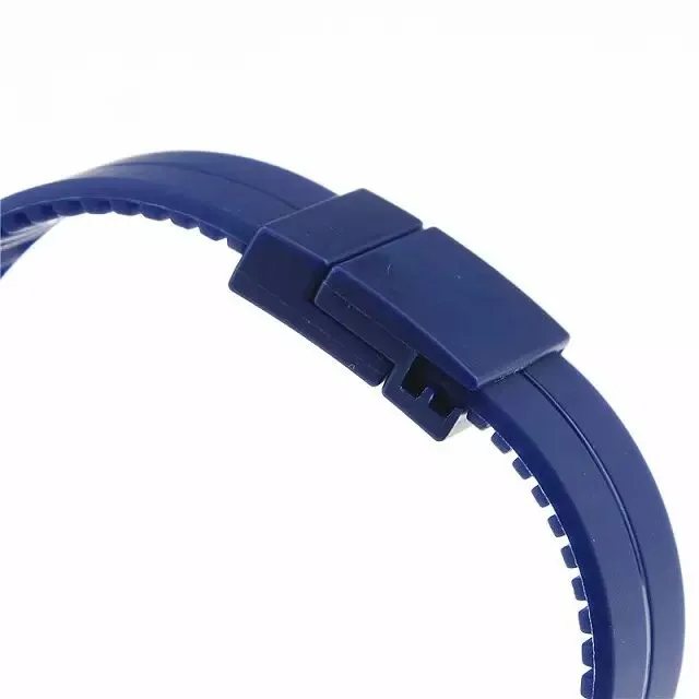 Мужские и женские часы Гладкий минималистичный LE смарт дисплей цифровые