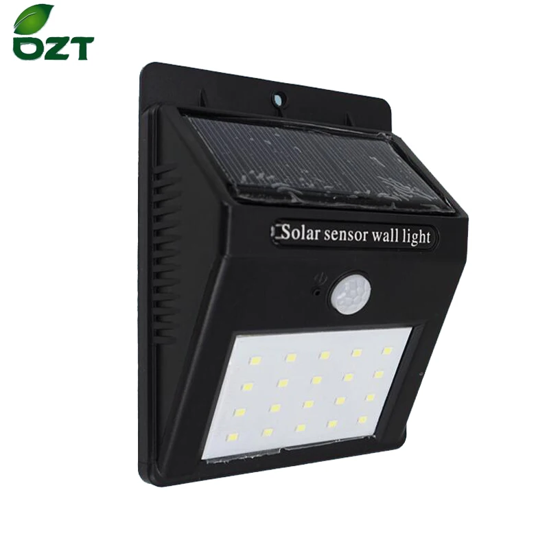 Светодиодный настенный светильник на солнечной батарее водонепроницаемая