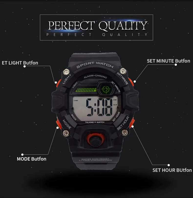 Женские Водонепроницаемые наручные автоматические часы для женщин digitais Бег дамы