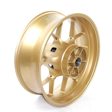 Золотой Араши для HONDA CBR600RR 2007- мотоцикл задний обод колеса CBR600 CBR 600 RR 600RR 2010 2011 2012 2013 - Цвет: Золотой