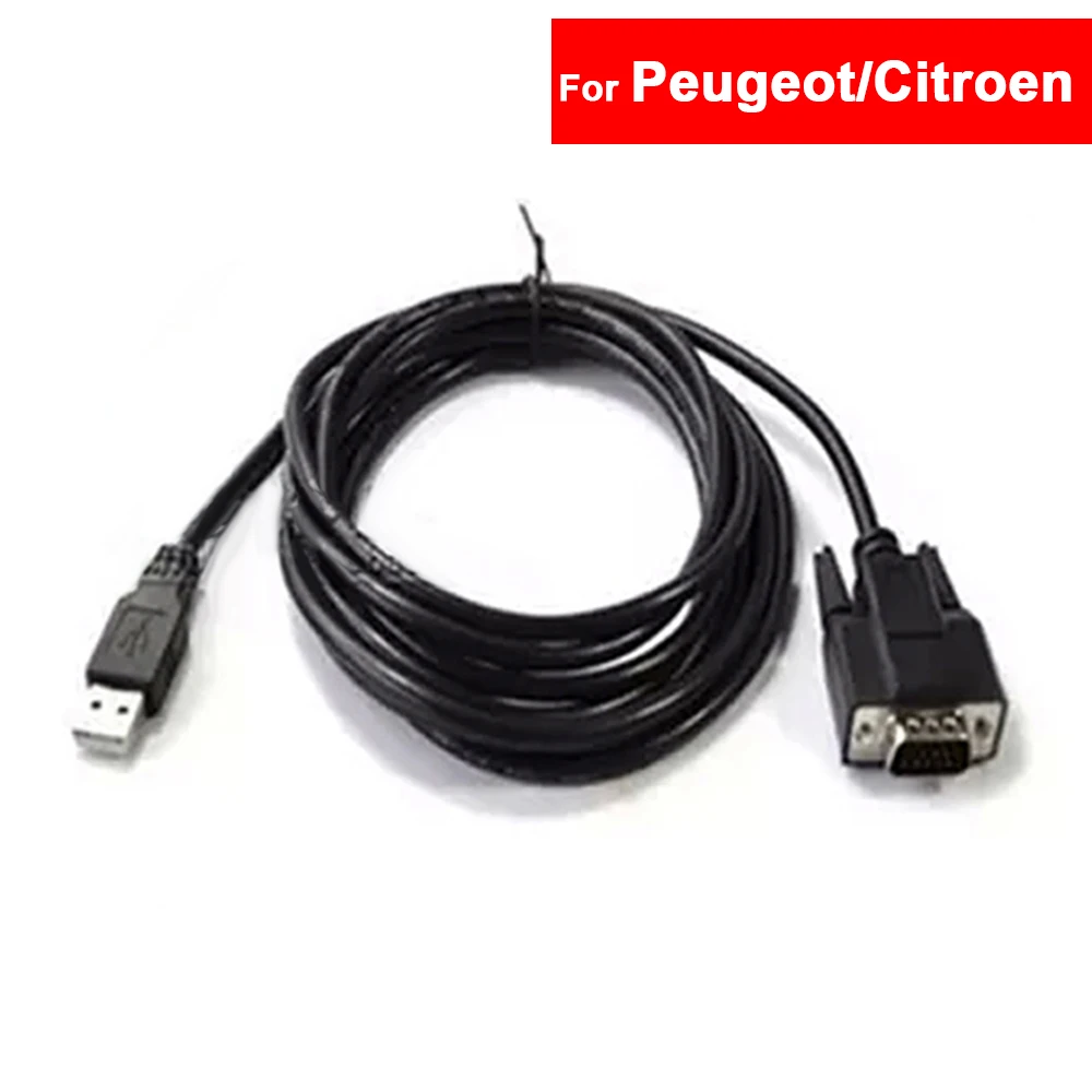 USB кабель для диагностики автомобиля диагностический инструмент Peugeot Citroen OBD