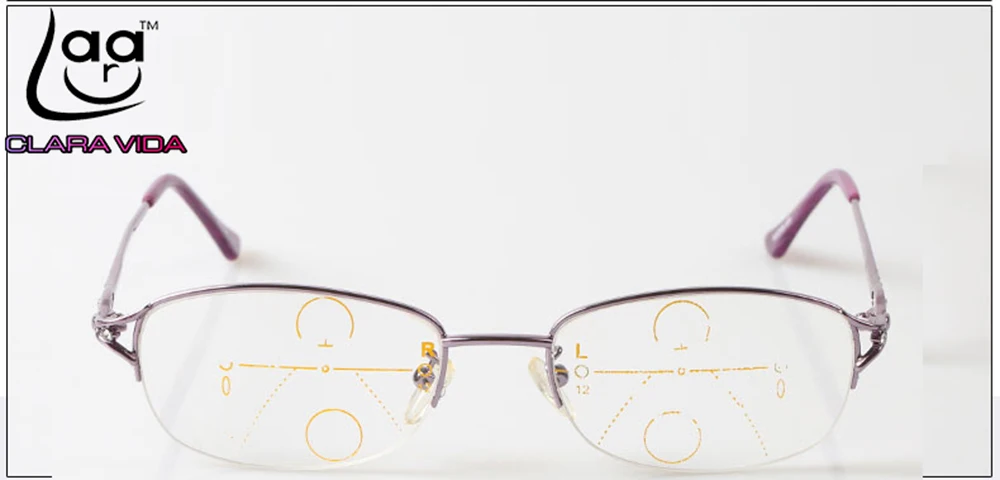 Прогрессивные многофокальные очки для чтения от бренда Clear VIDA = ультрасветильник