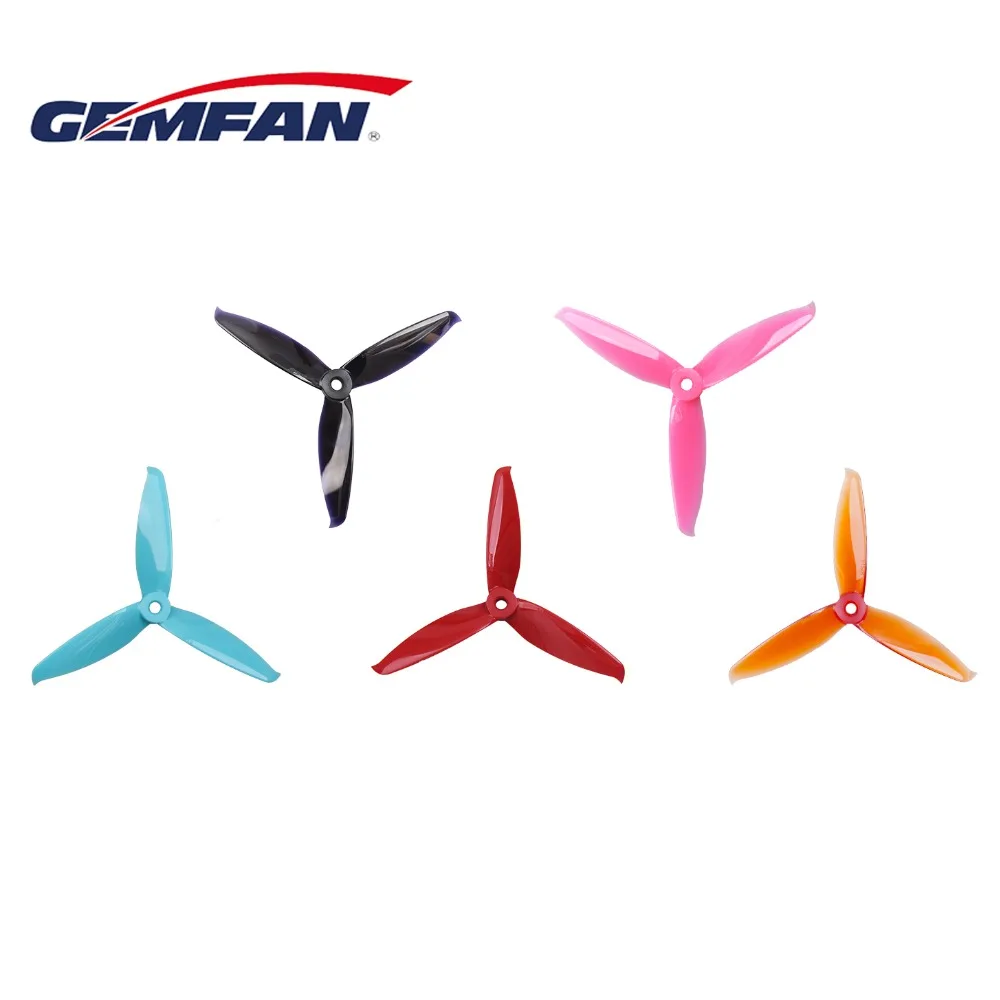 4 пары 8 шт Gemfan RFI 5152 3 Лопасти Пропеллер CW CCW Мотор для 2205 бесщеточный двигатель FPV