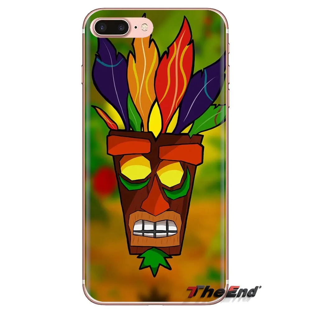 Aku Crash Bandicoot Silicone Phone Cover Bag For Samsung Galaxy J1 J2 J3 J4 J5 J6 J7 J8 Plus 2018 Prime 2015 2016 2017 |