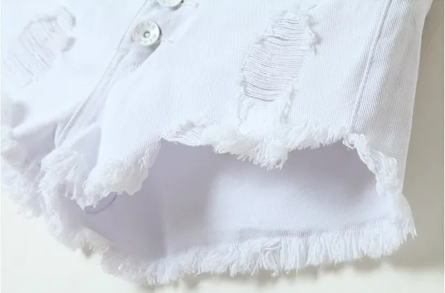 Новинка лета 2020 женские джинсовые шорты с завышенной талией и отбеливающими