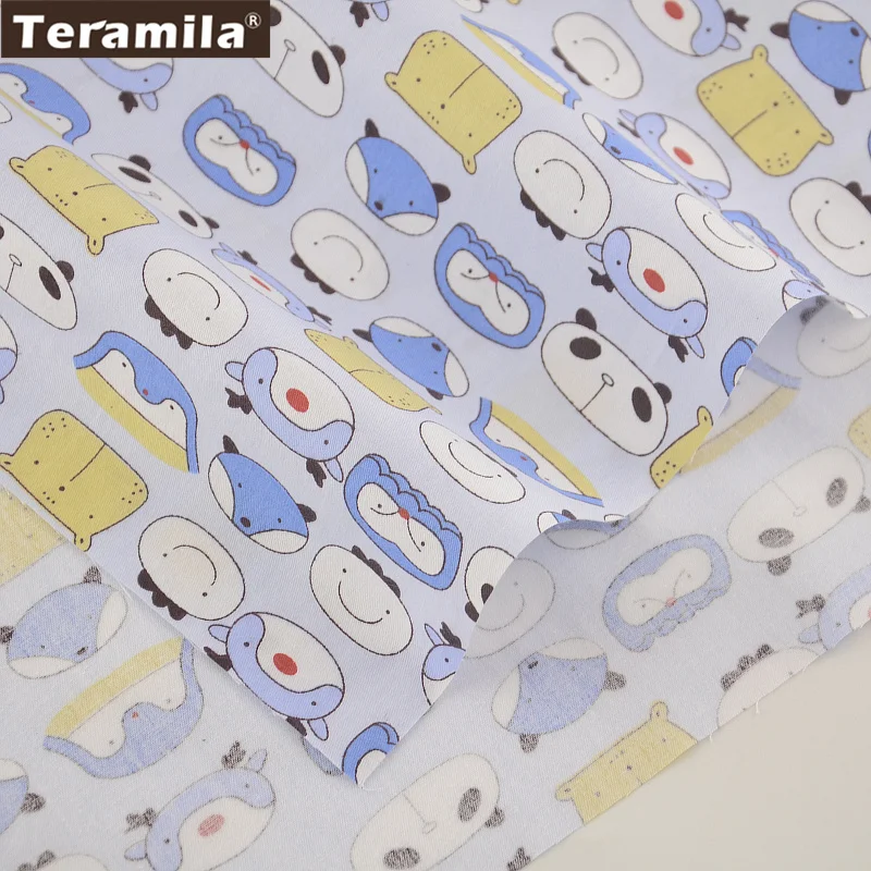 Teramila 100% хлопок Ткань твил Жир Квартал Текстиль для дома Материал кровать Лист
