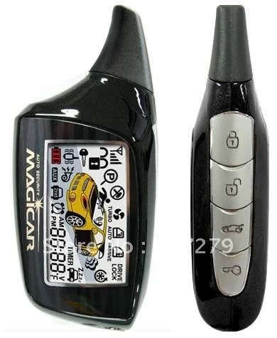 For Lexus RX 400H magicar push start button engine stop 1 mile LCD remote starter RFID Keyless entry smart key car alarm | Автомобили и