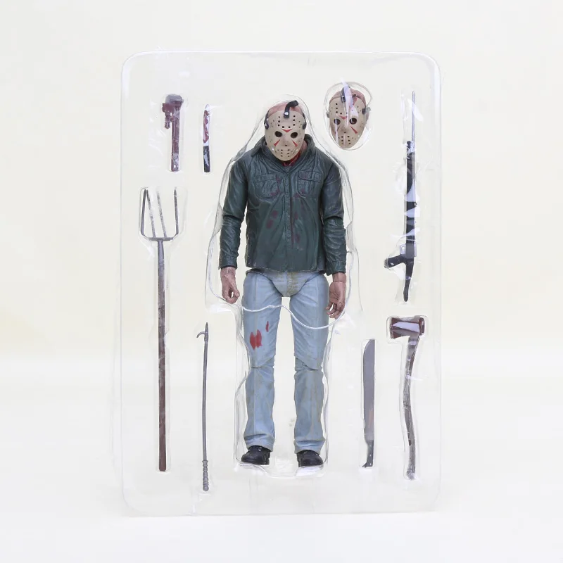 Экшн фигурка NECA Пятница 13 е Памела вурхисс финальная глава с маской пила топор