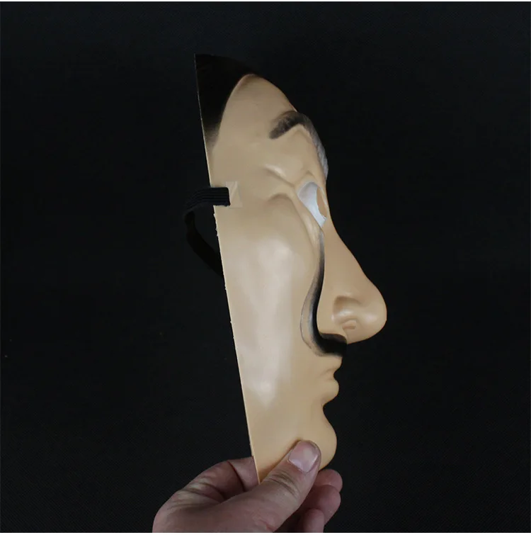 10 шт./лот Dali пластиковая маска Coplay костюмы реквизит Хэллоуин Карнавал Вечеринка