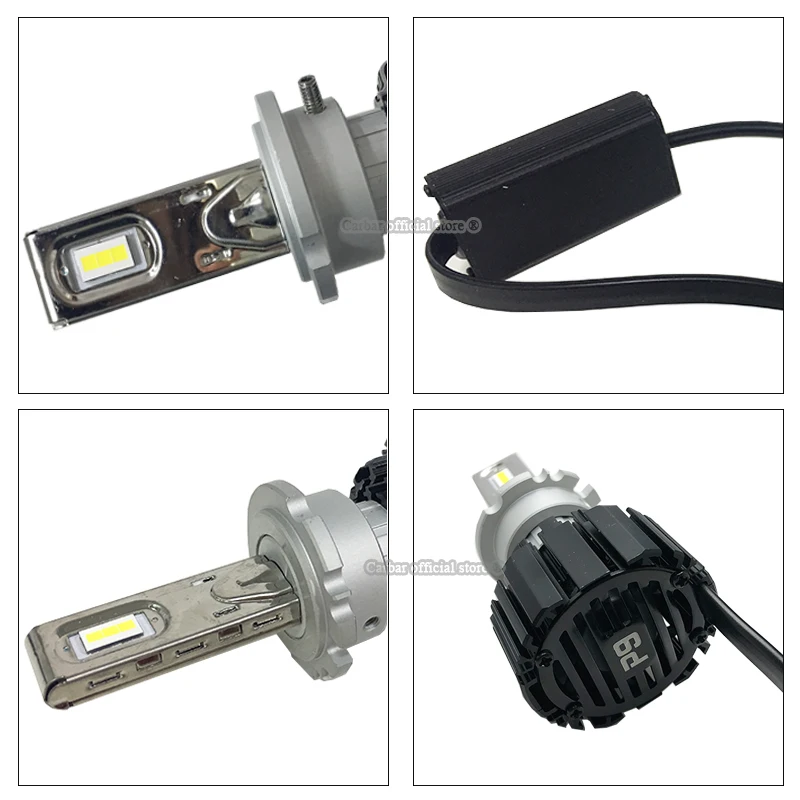 Carbar# P9 светодиодный D1S D2S D3S D4S лампы для передних фар Высококачественная светодиодная микросхема все в одном Conversion Kit 50 Вт 6800LM D1/D2/D3/D4 Универсальный