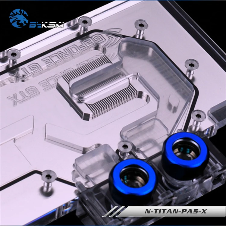 Bykski водный блок для основателей 1080TI/1080/1070/GTX TITAN XP X Pascal Leadtek NVIDIA Full Cover видеокарта N