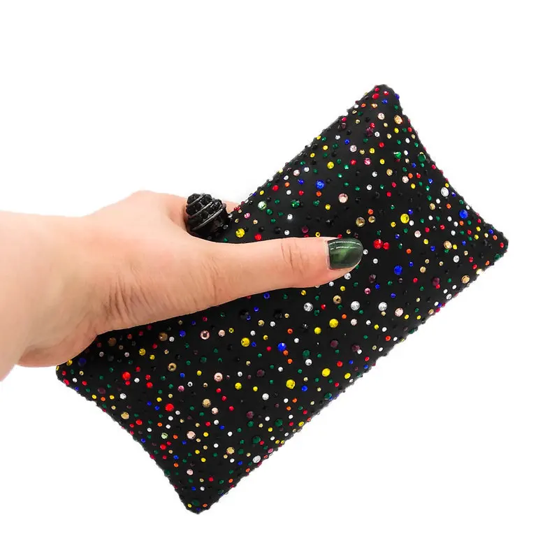 Роскошная фиолетовая вечерняя сумка с кристаллами для женщин bolsos fiesta mujer cluth вечерние