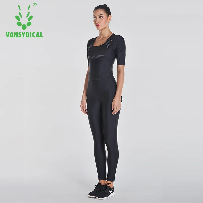 VANSYDICAL 2018 2 шт. спортивная одежда для спортзала фитнес-трека тренировочные костюмы