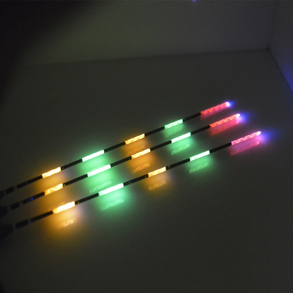 Легко 3 шт. пять полный Поплавки Ночное Видение Электрический поплавок свет cr425