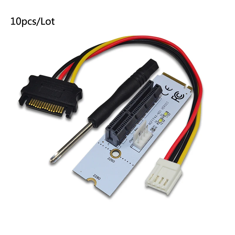 Гибкая 4 Слои печатную плату PCI-e M.2 переходная карта PCI-E M2 NGFF карты расширения конвертер удлинитель адаптер карты для м ключ pcie nvme ssd