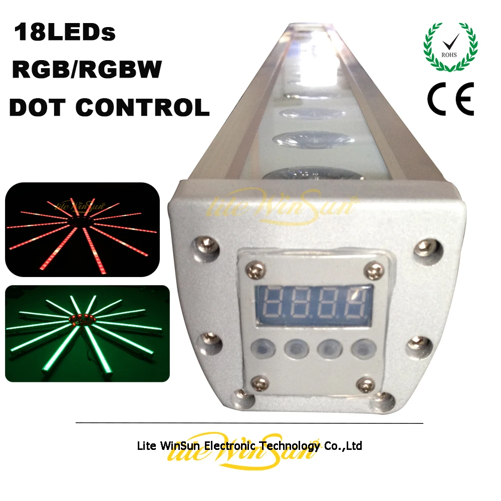 Litewinsune 2 шт. Бесплатная доставка 18*3W светодиодный стены шайба светильник для