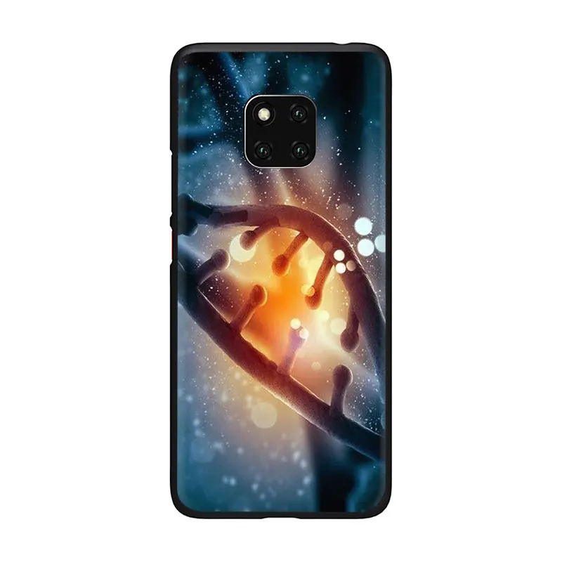 B6 Ретро ДНК научная иллюстрация мягкий чехол для телефона huawei P8 P9 P10 P20 P30 mate 10 20 30 Pro Lite Mini P Smart - Цвет: B6