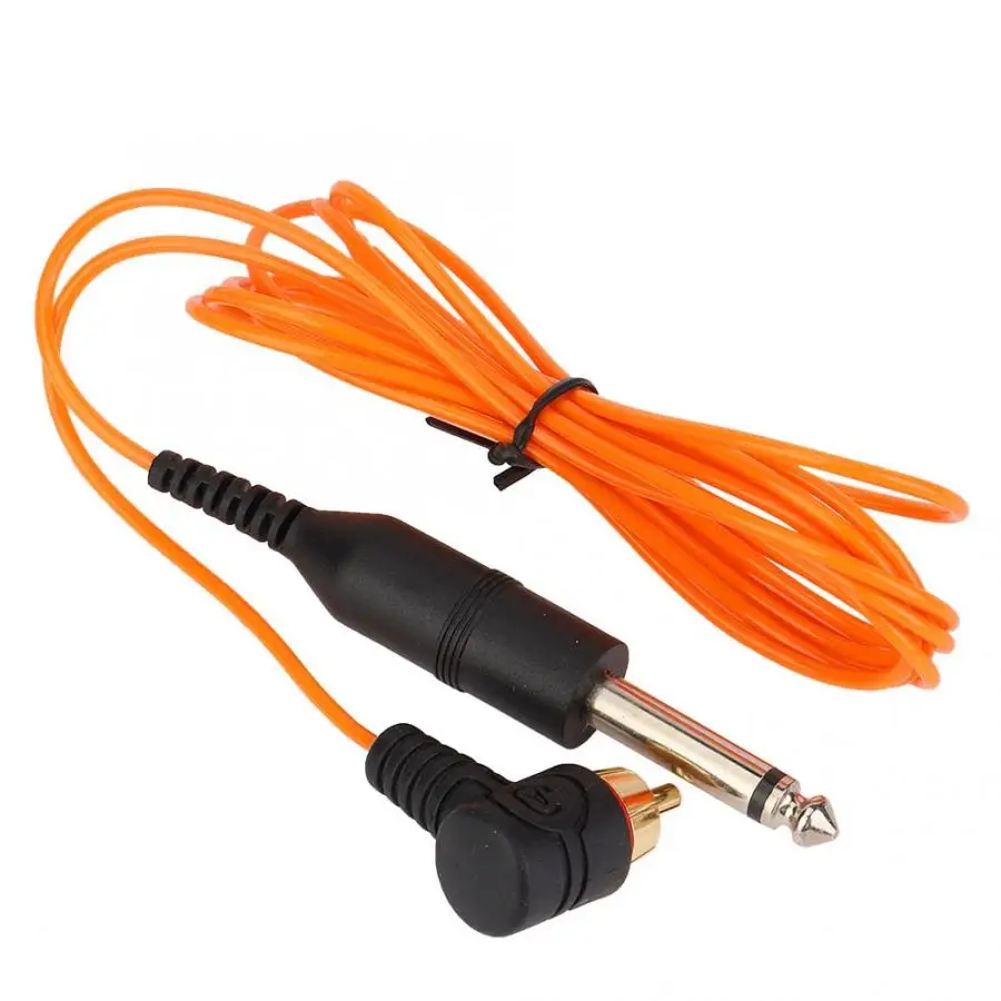 Машина для татуировки ультра-тонкая линия крючка RCA Интерфейс прочный правый