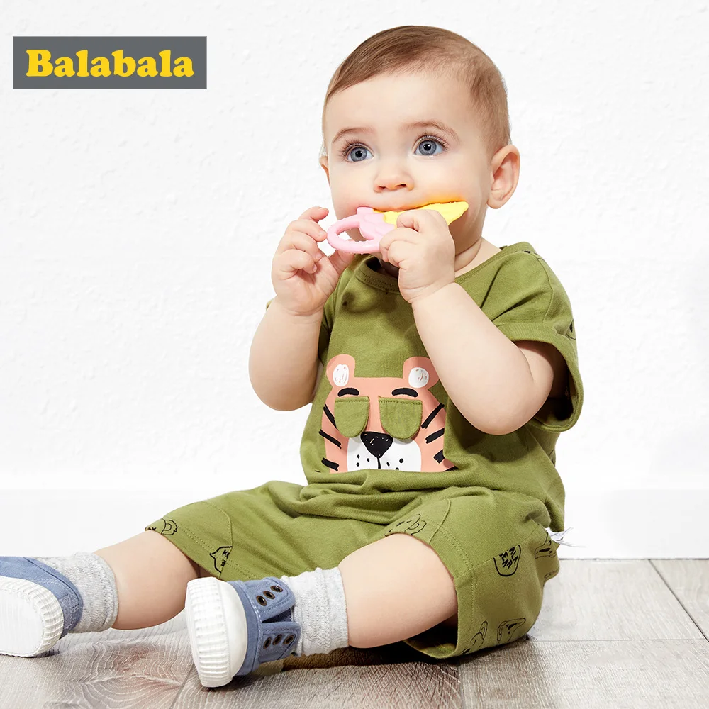 BalabalaBaby/Одежда для новорожденных Комбинезоны Летний Комбинезон Тонкий костюм из