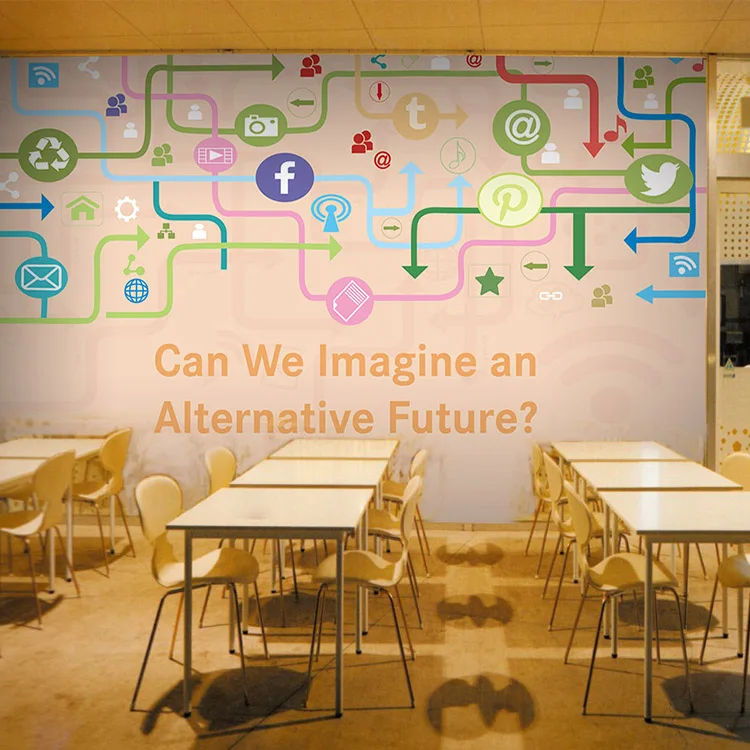 3D фотообои персонализированные минималистичные обои с изображением науки и