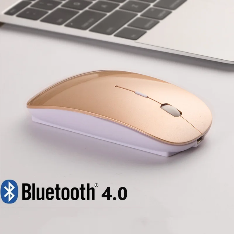 Bluetooth V4 Gold Новая Bluetooth 4,0 мышь для microsoft Surface Pro 3 Pro 4 перезаряжаемая оптическая мышь 1600 dpi Bluetooth 4,0 Бесшумная мышь - Цвет: Bluetooth V4 Gold