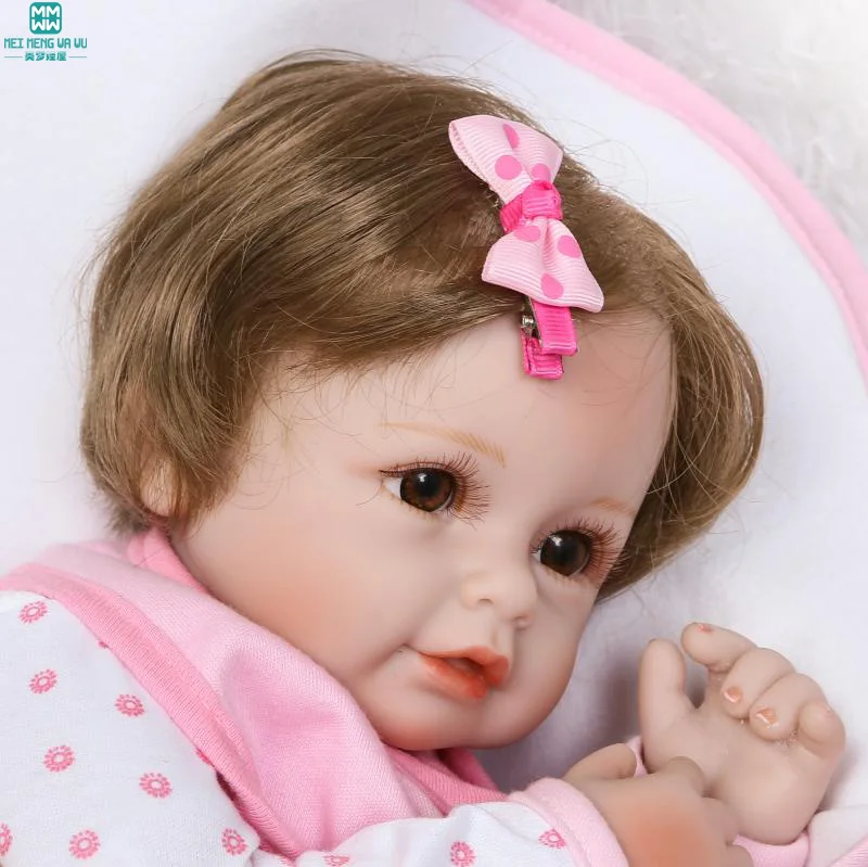 50 см детская кукла силикагель Детская фотография для ребенка рождественские