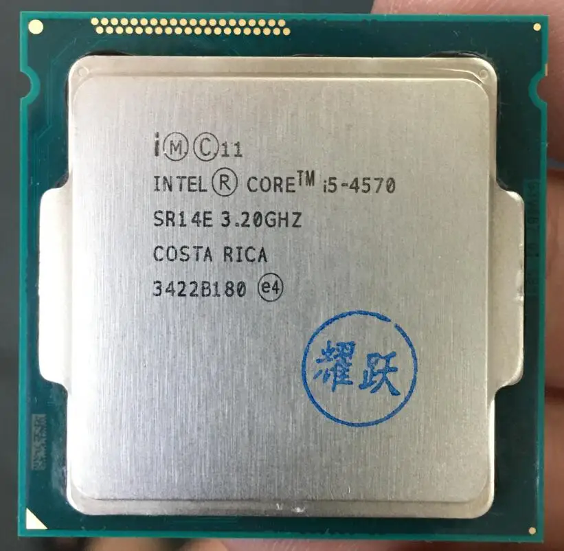 Процессор Intel Core i5 4570 четырехъядерный процессор LGA1150 для настольного компьютера